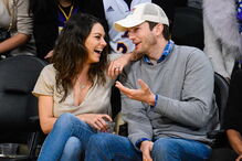 Filha de Mila Kunis bebe vinho desde que nasceu