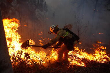 Fogo, incêndio, Pombal