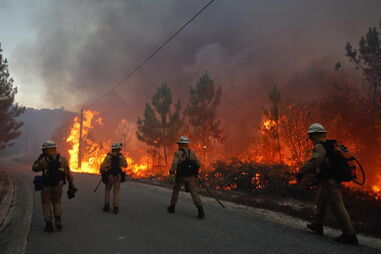 Fogo, incêndio, Pombal