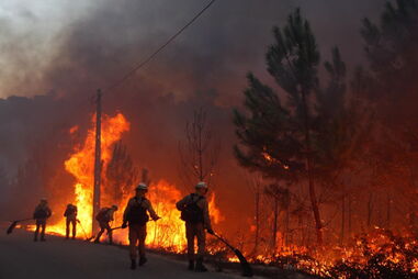 Fogo, incêndio, Pombal