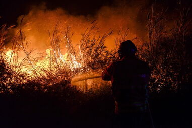 O inferno das chamas que está a devastar Portugal