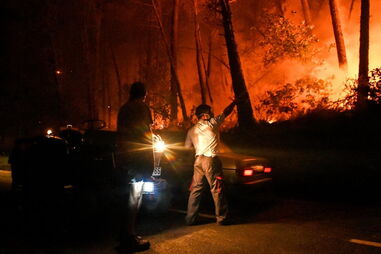 Incêndios assolam Portugal