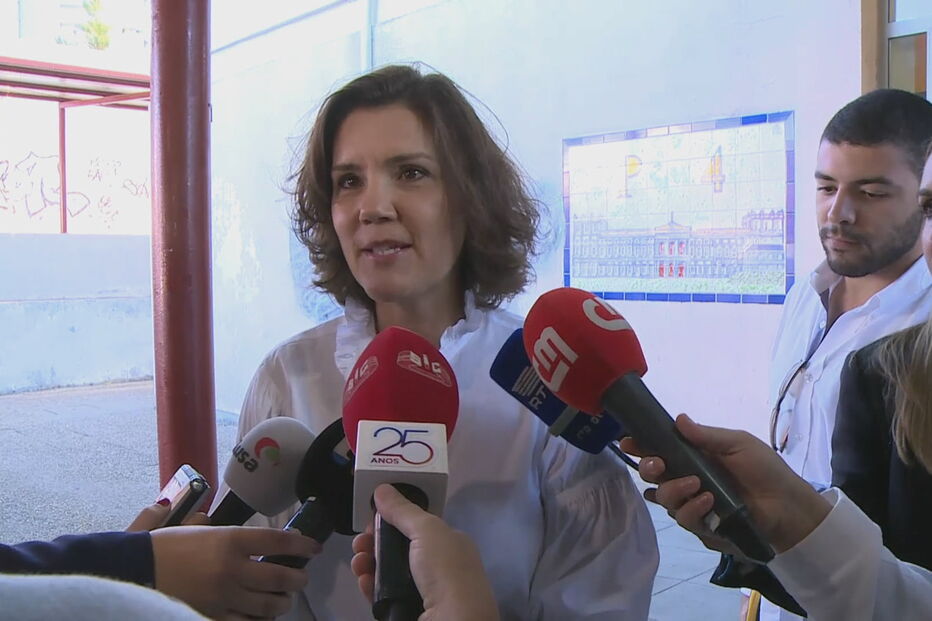 Assunção Cristas já votou na freguesia de Belém, cidade de Lisboa