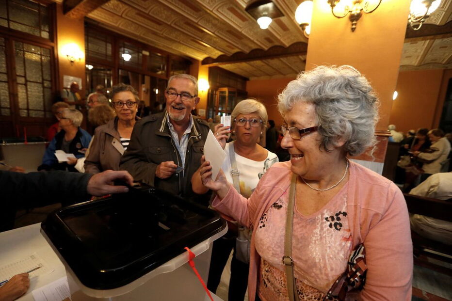 As imagens que marcam o referendo na Catalunha