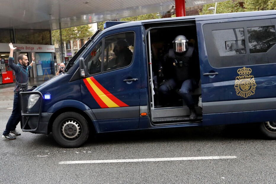 As imagens que marcam o referendo na Catalunha