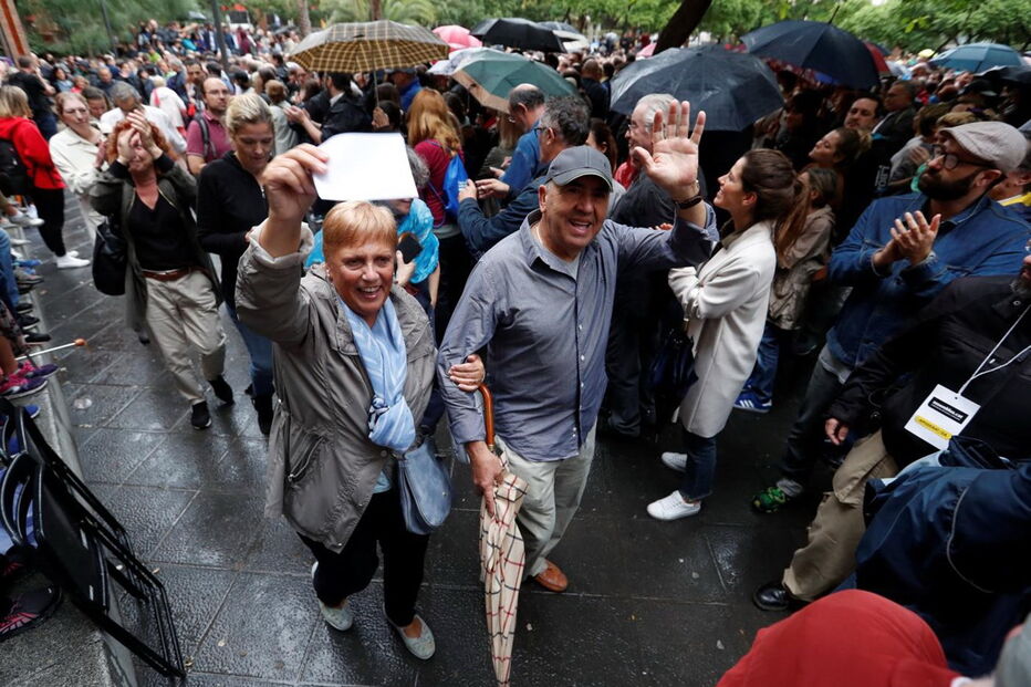 As imagens que marcam o referendo na Catalunha