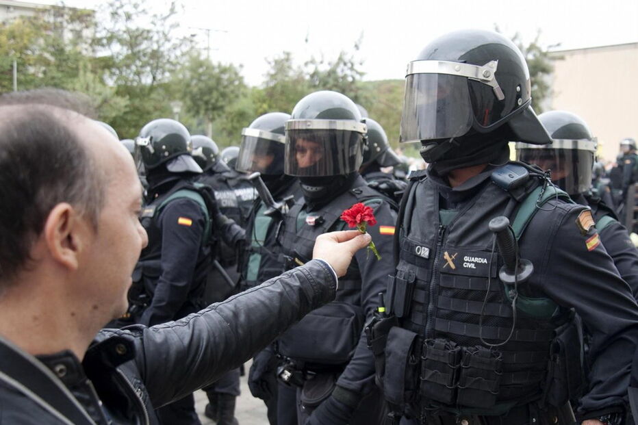 As imagens que marcam o referendo na Catalunha