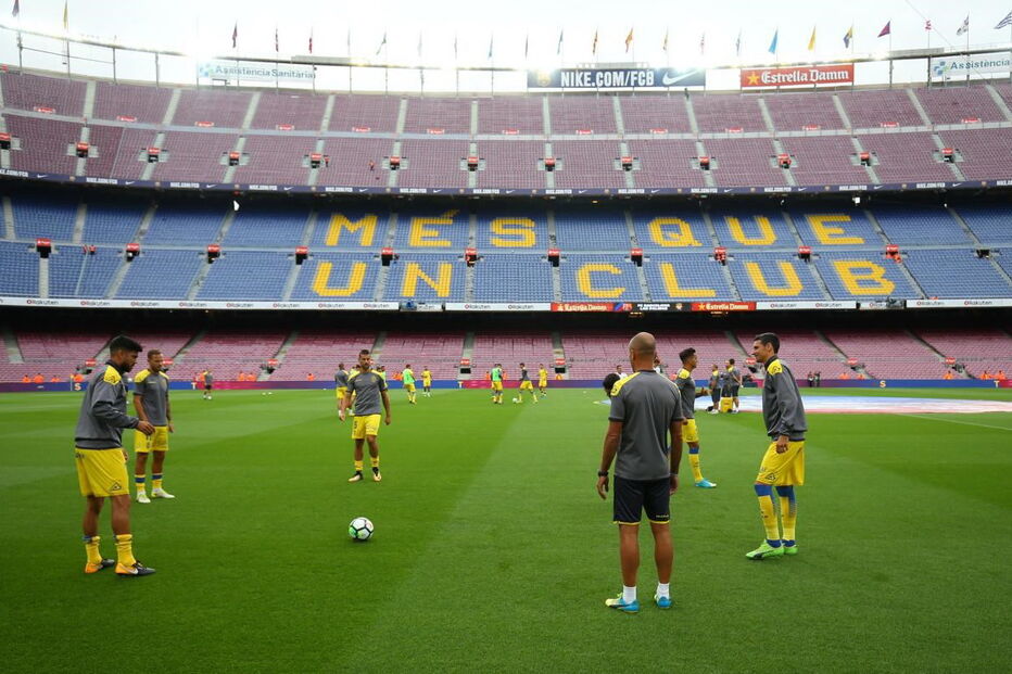 Barcelona - Las Palmas realizado à porta fechada