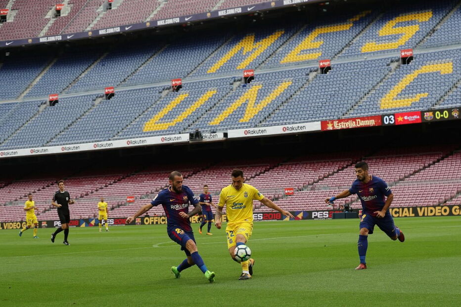 Barcelona - Las Palmas realizado à porta fechada