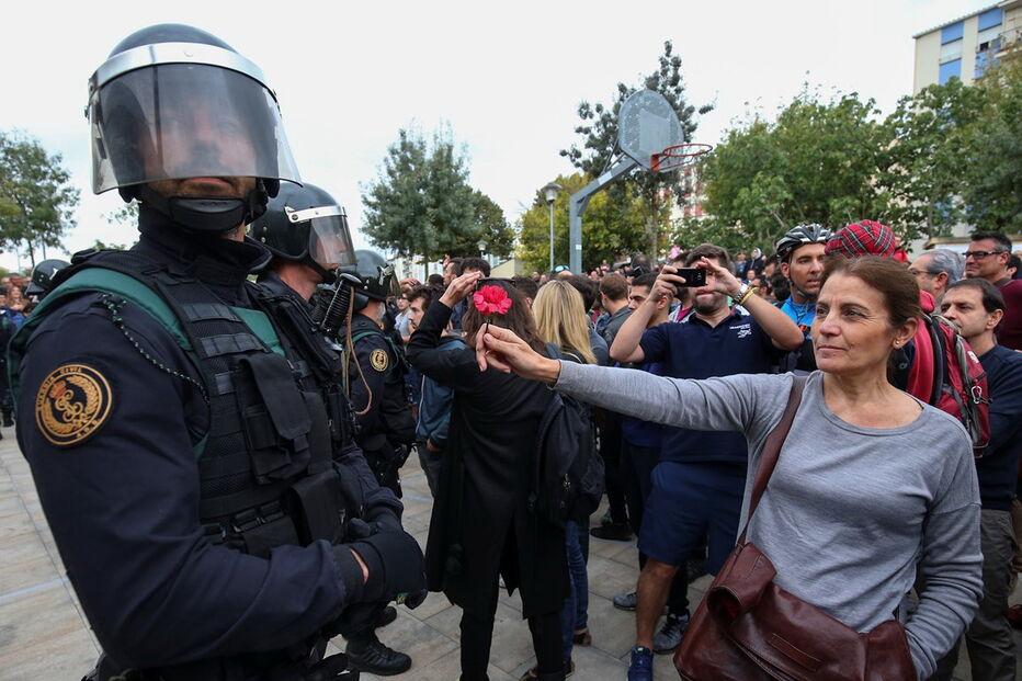  As imagens que marcam o referendo na Catalunha