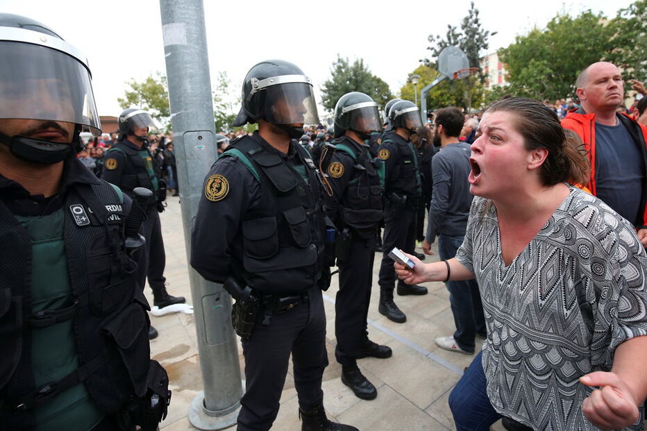  As imagens que marcam o referendo na Catalunha