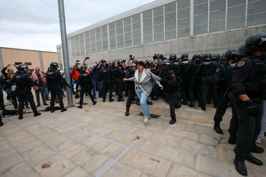  As imagens que marcam o referendo na Catalunha