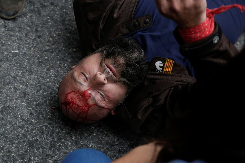  As imagens que marcam o referendo na Catalunha