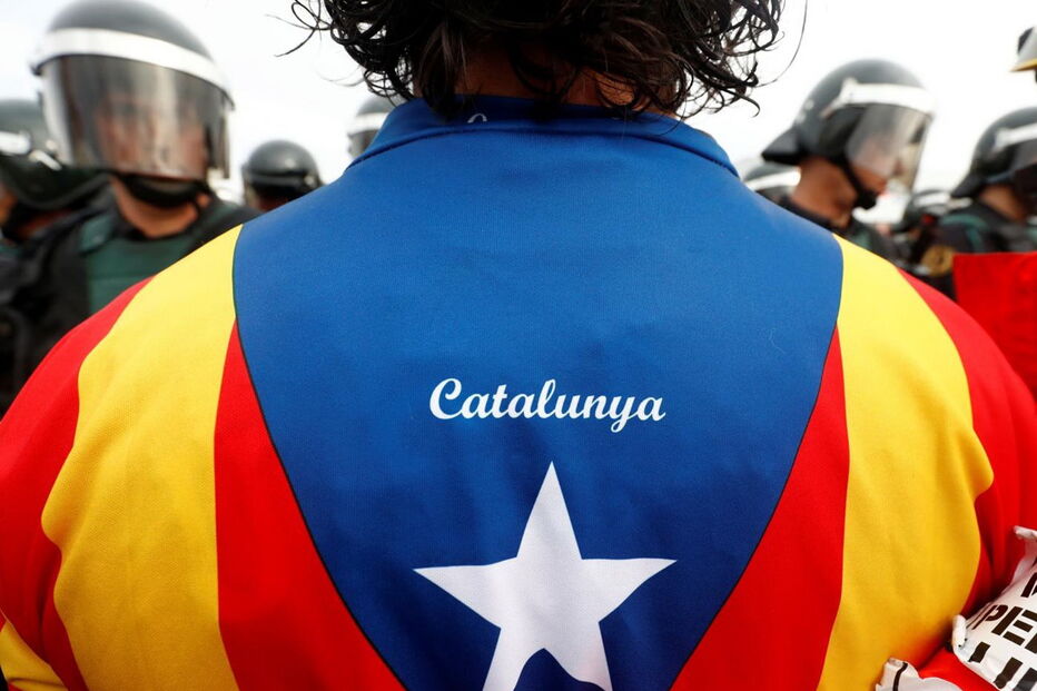 As imagens que marcaram o referendo na Catalunha