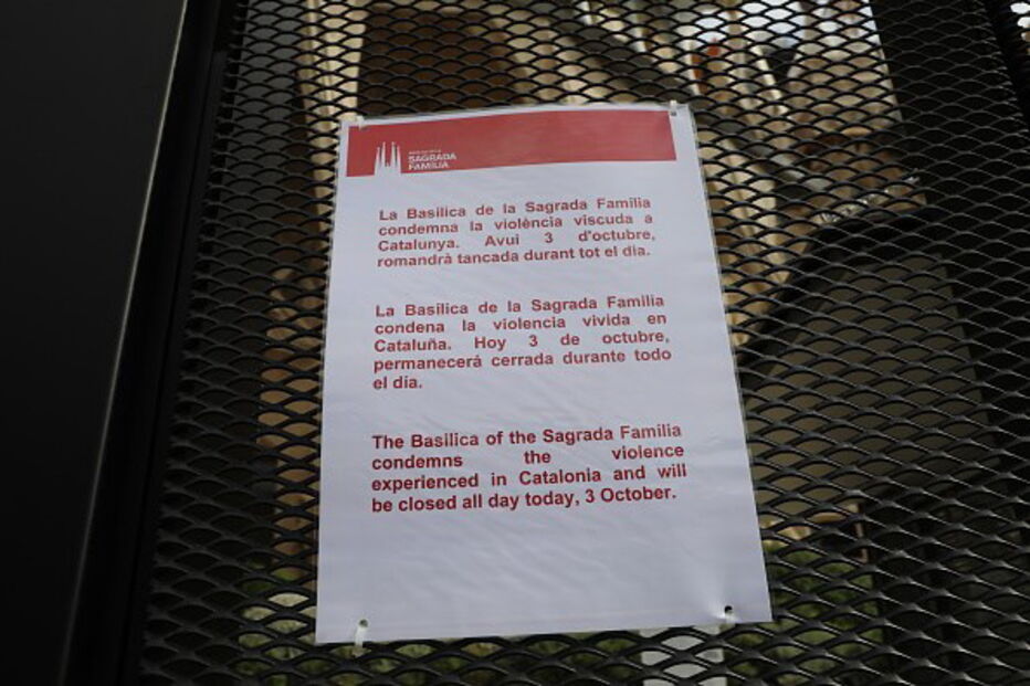 Protestos na Catalunha em dia de greve geral