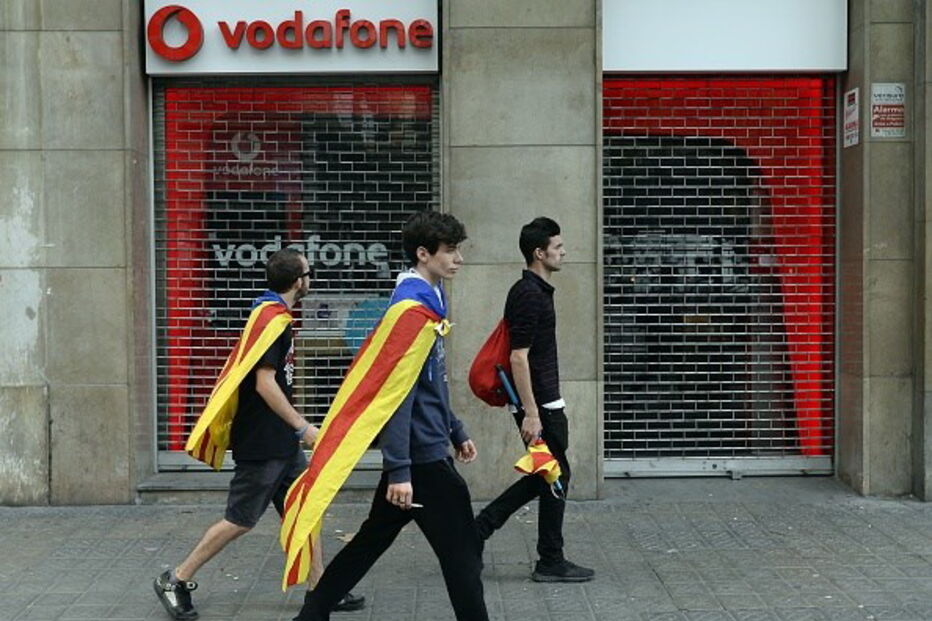 Protestos na Catalunha em dia de greve geral