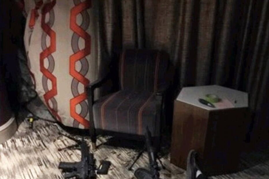 Imagens mostram interior do quarto de onde o atirador de Las Vegas matou 59 pessoas