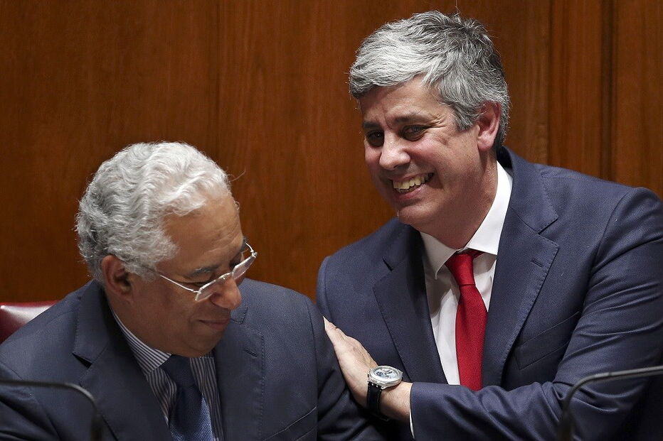 Primeiro-ministro, António Costa, e ministro Mário Centeno 