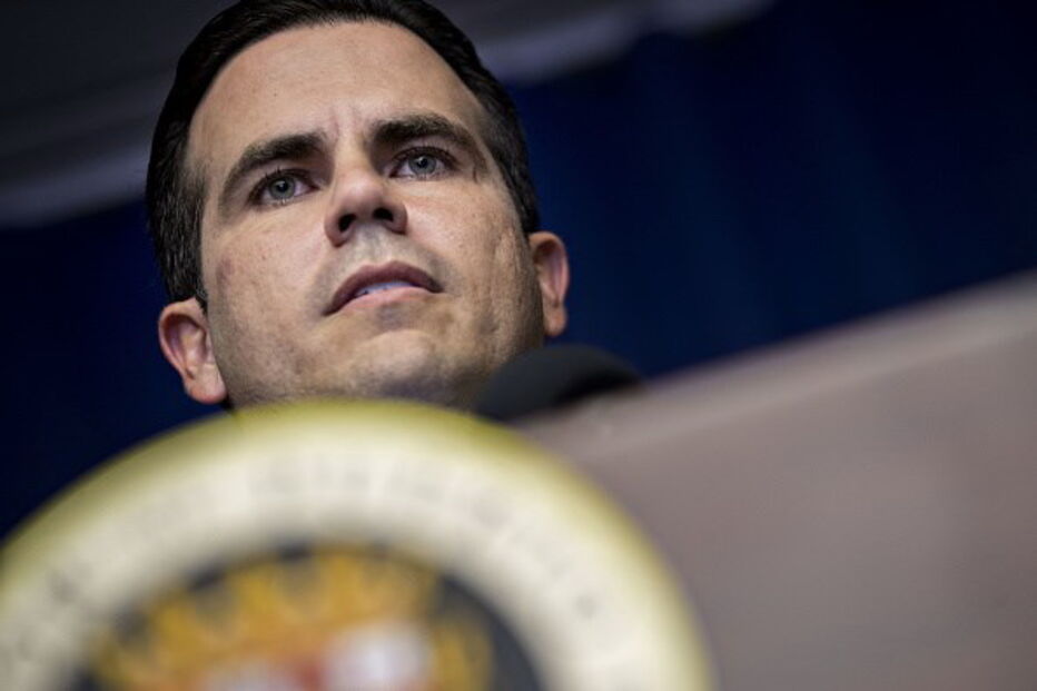 O governador de Porto Rico, Ricardo Rosseló