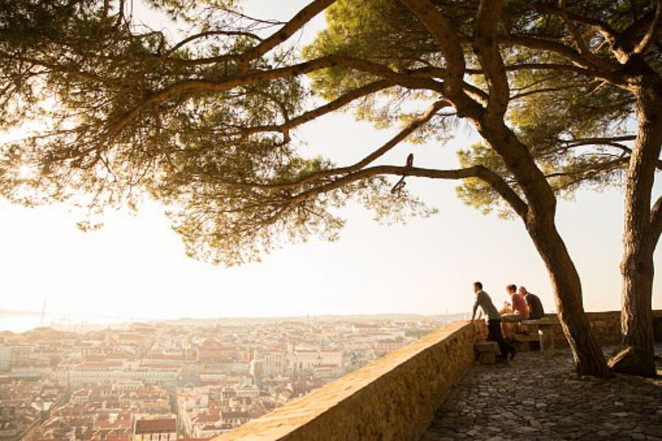 Lisboa, sol, luz, Castelo de São Jorge