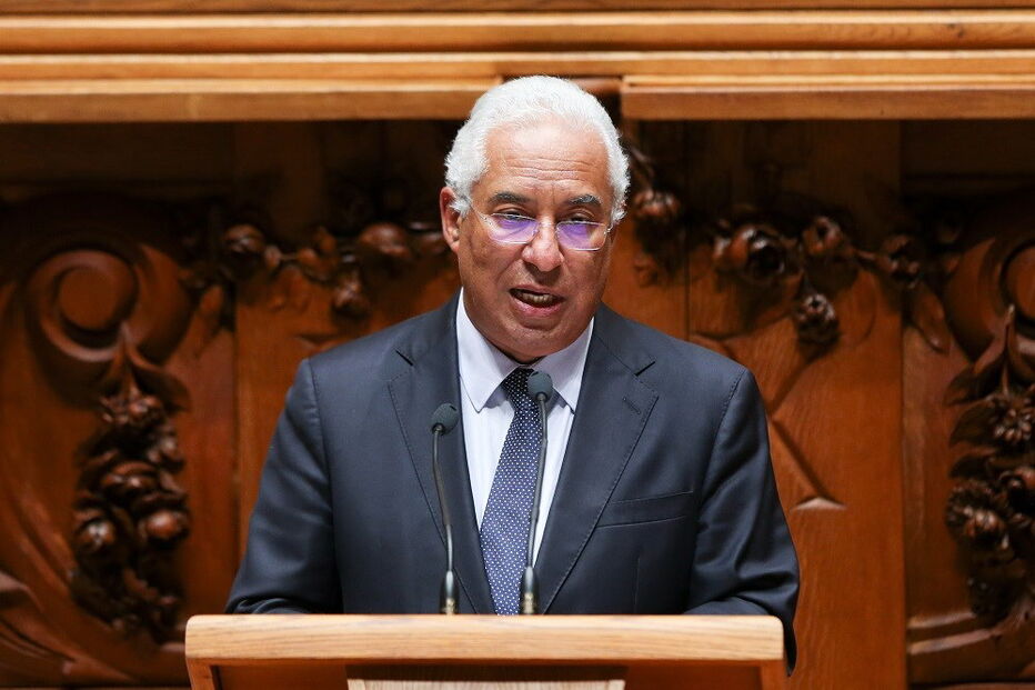 O primeiro-ministro António Costa
