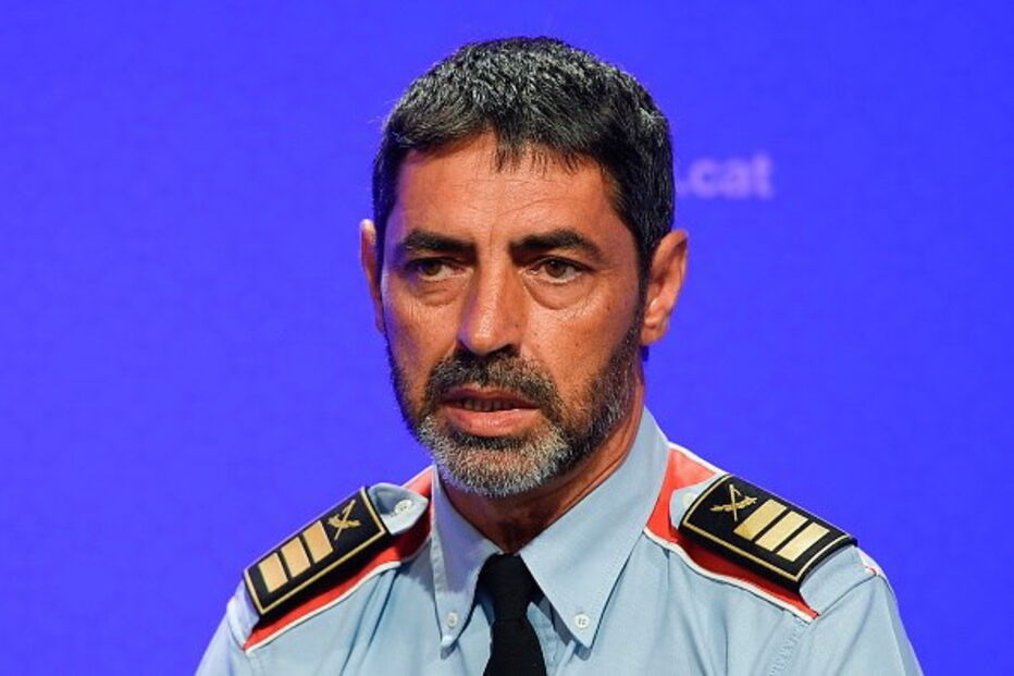 Josep Lluís Trapero, chefe dos Mossos d'Esquadra