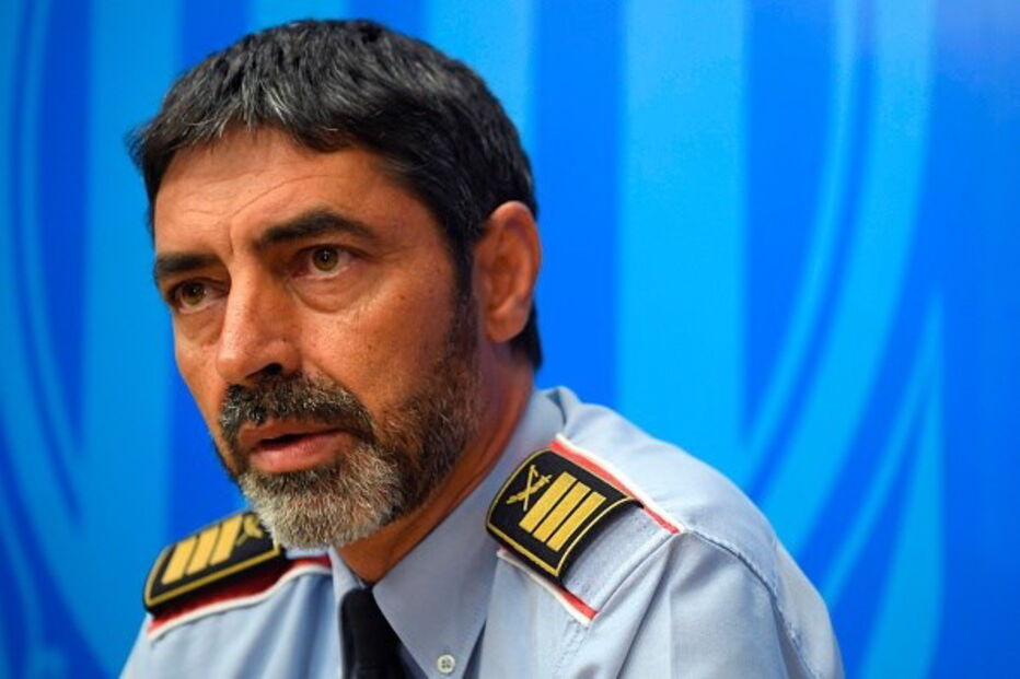 Josep Lluís Trapero, chefe dos Mossos d'Esquadra