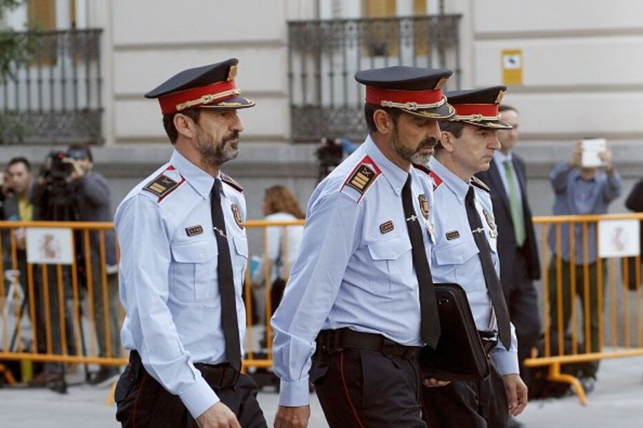 Josep Lluís Trapero, chefe dos Mossos d'Esquadra