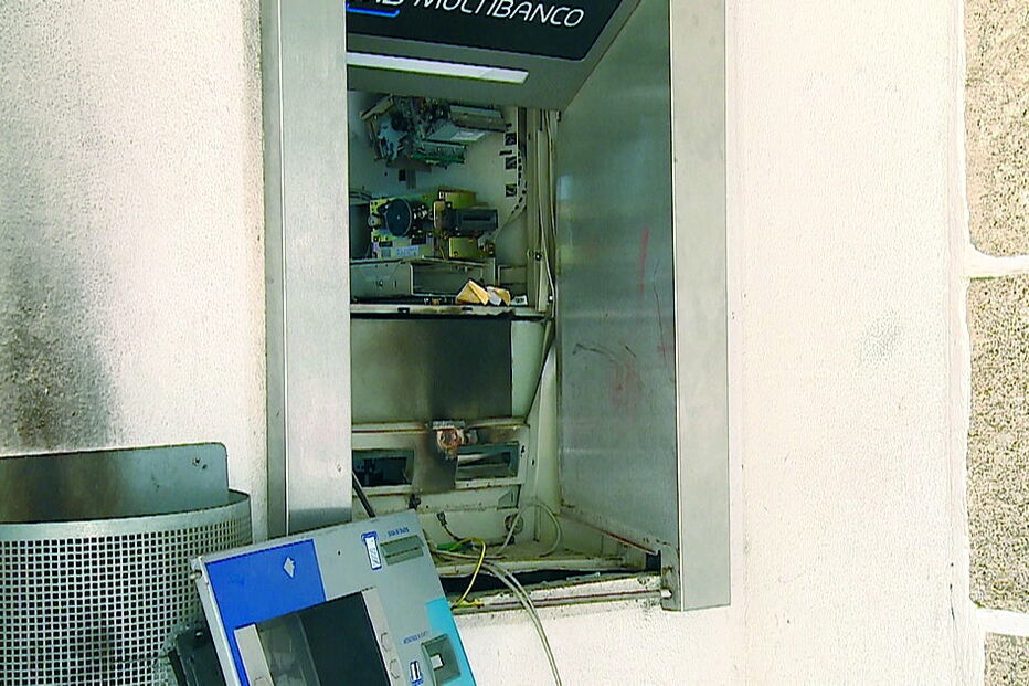 Multibanco da Junta de Labruge, em Vila do Conde, foi o primeiro a ser assaltado com recurso a explosivos. Ficou destruído