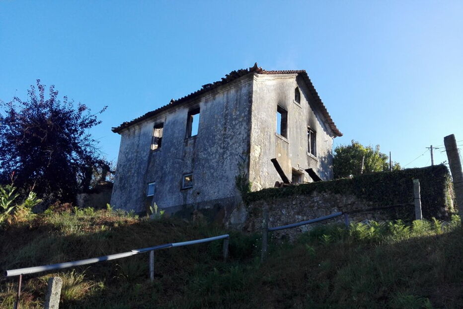 Família perdeu a casa 