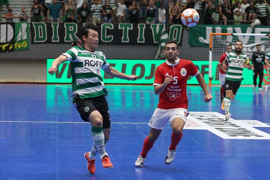 Sporting e Benfica defrontaram-se este sábado no Pavilhão João Rocha