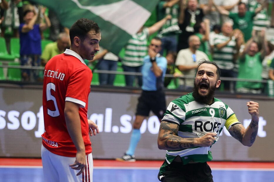 Sporting e Benfica defrontaram-se este sábado no Pavilhão João Rocha