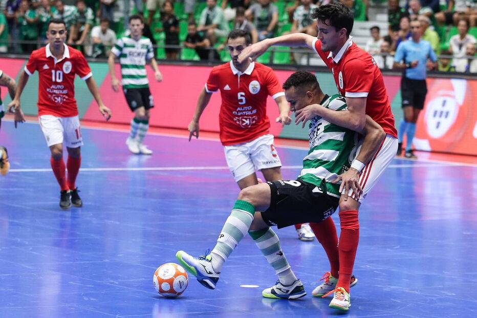 Sporting e Benfica defrontaram-se este sábado no Pavilhão João Rocha