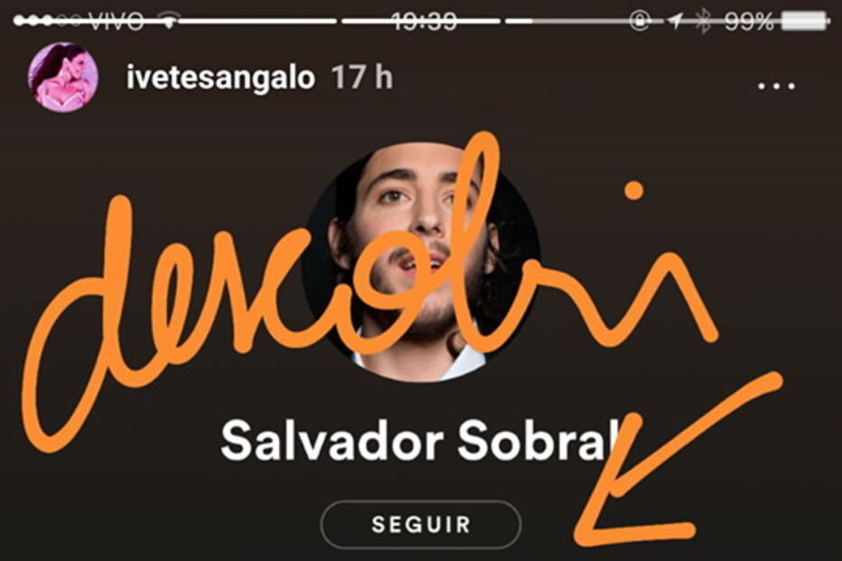 Salvador Sobral, Ivete Sangalo