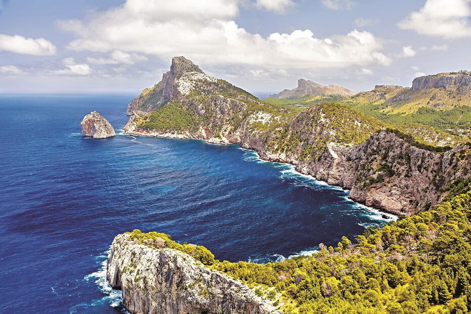 Maiorca, Ilhas Baleares, paisagens, Tramuntana