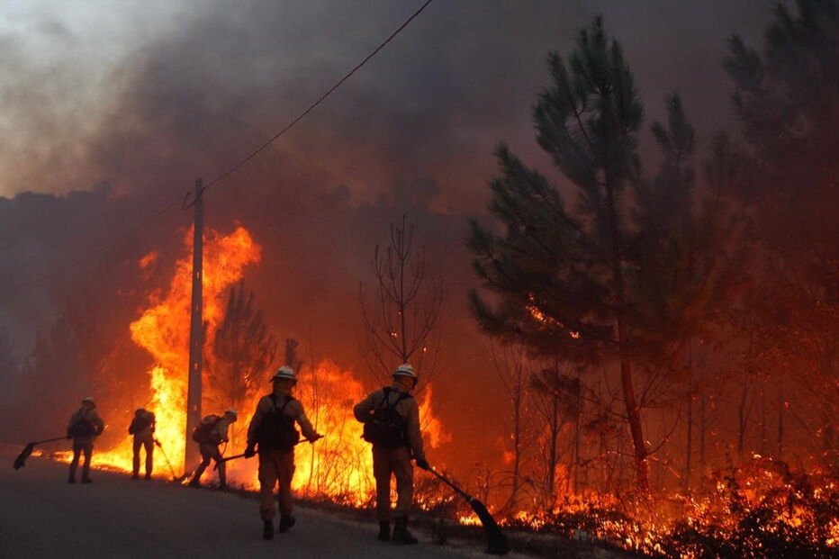 Fogo, incêndio, Pombal