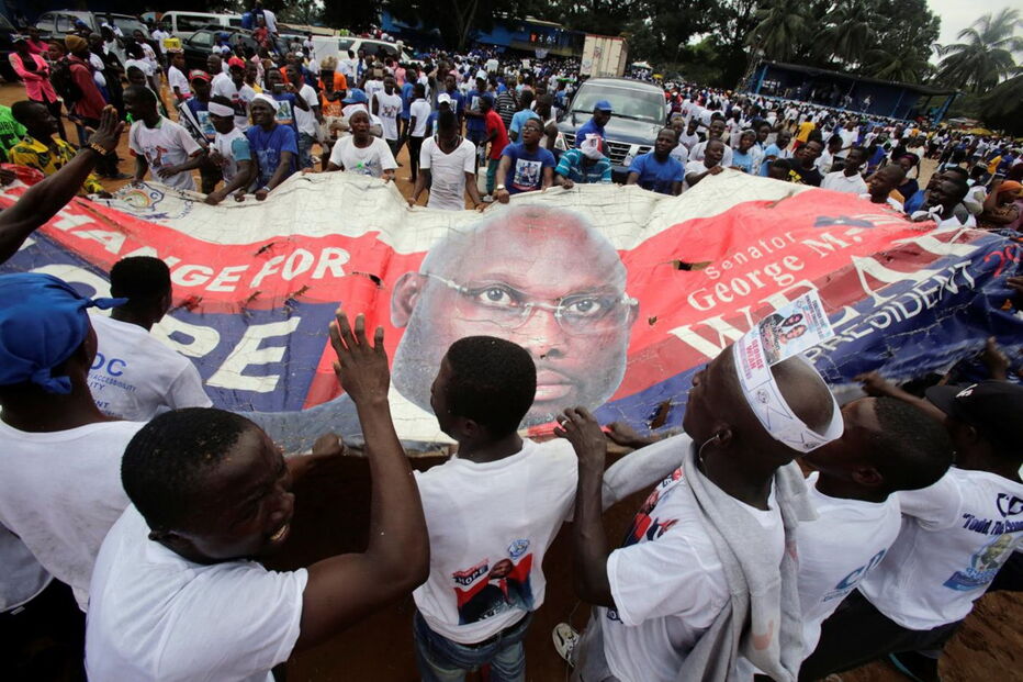 George Weah, Libéria