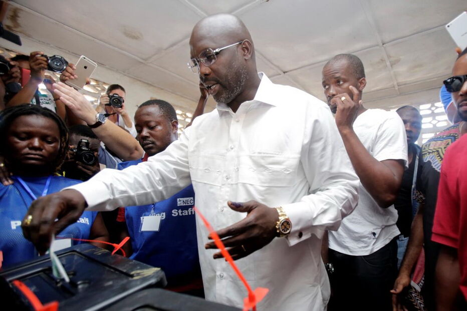 George Weah, Libéria