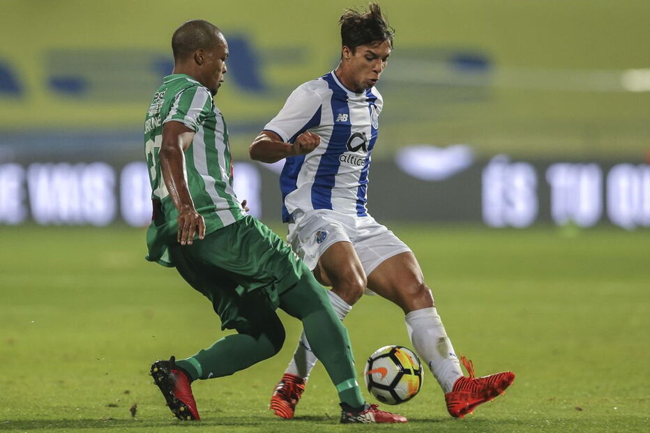 Lusitano e FC Porto defrontaram-se no estádio do Restelo