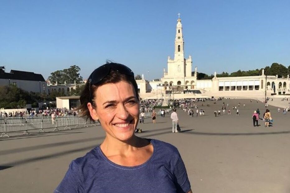 Fátima Lopes esteve em Fátima