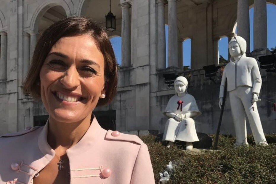 Fátima Lopes esteve em Fátima