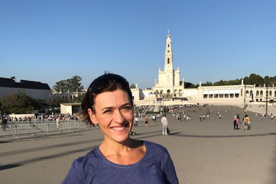 Fátima Lopes esteve em Fátima