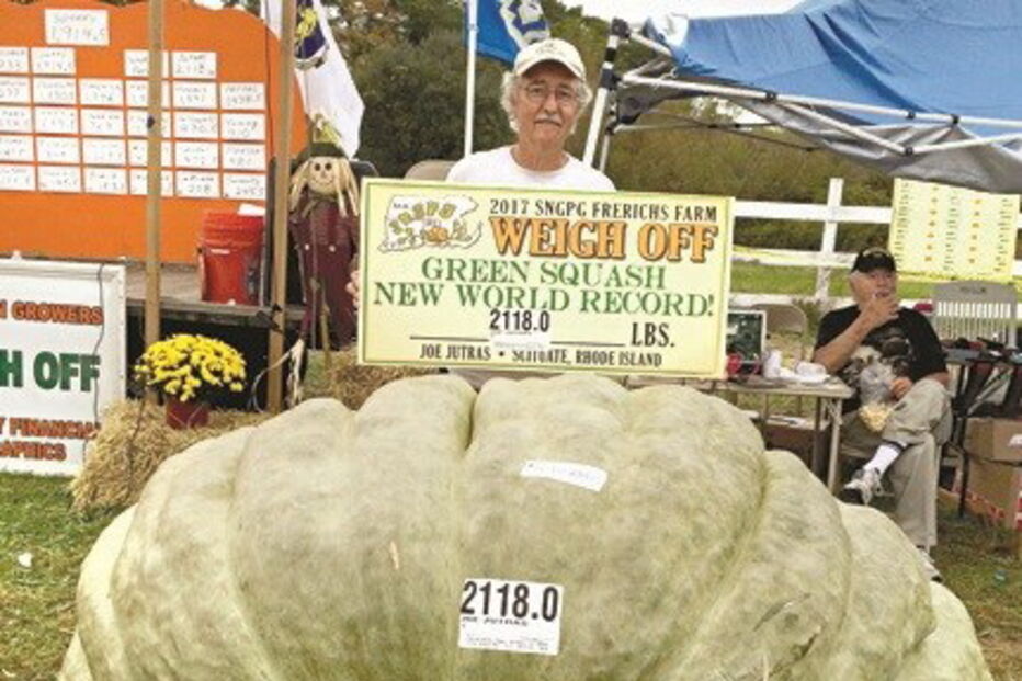 Abóbora mais pesada