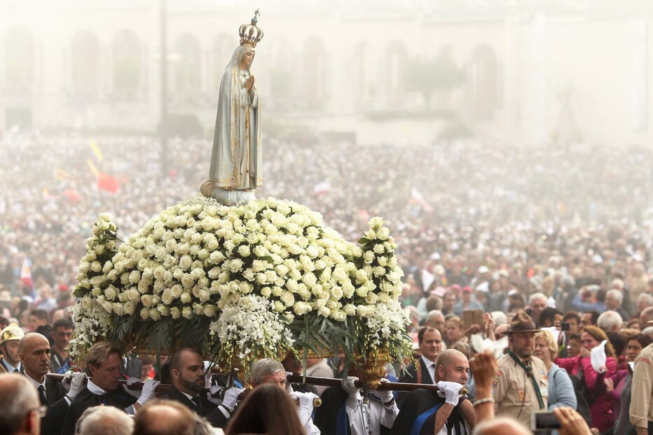Milhares de peregrinos nas cerimónias de encerramento do Centenário das Aparições, no Santuário de Fátima
