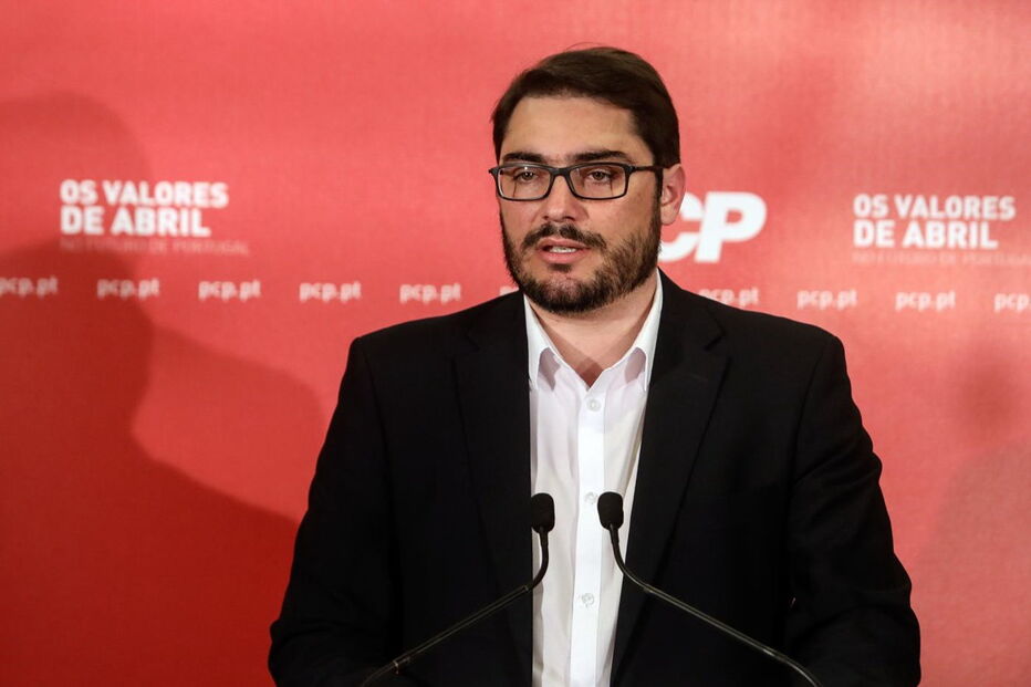 João Oliveira, líder parlamentar comunista