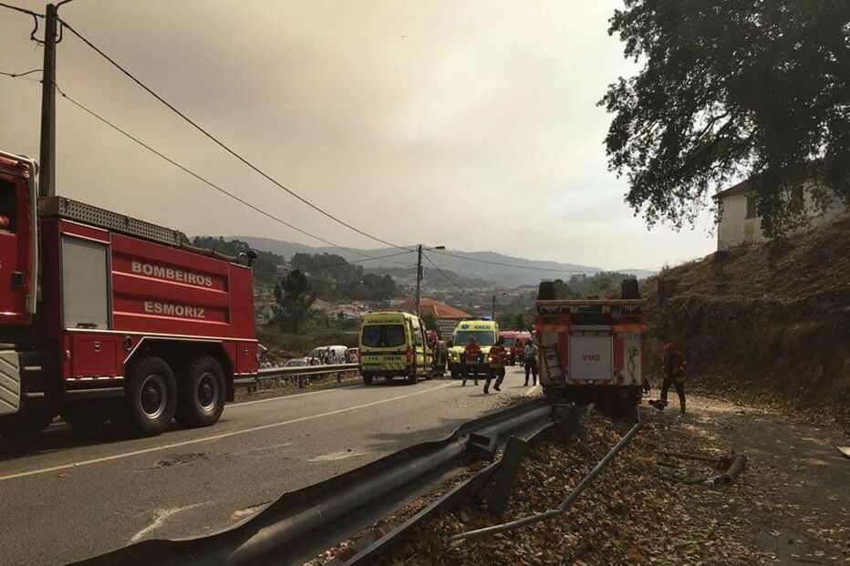Três frentes de fogo obrigam a evacuar povoações na Lousã