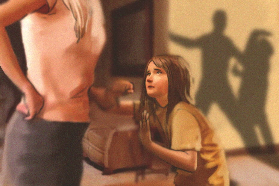 Humilha companheiro e agride a filha menor