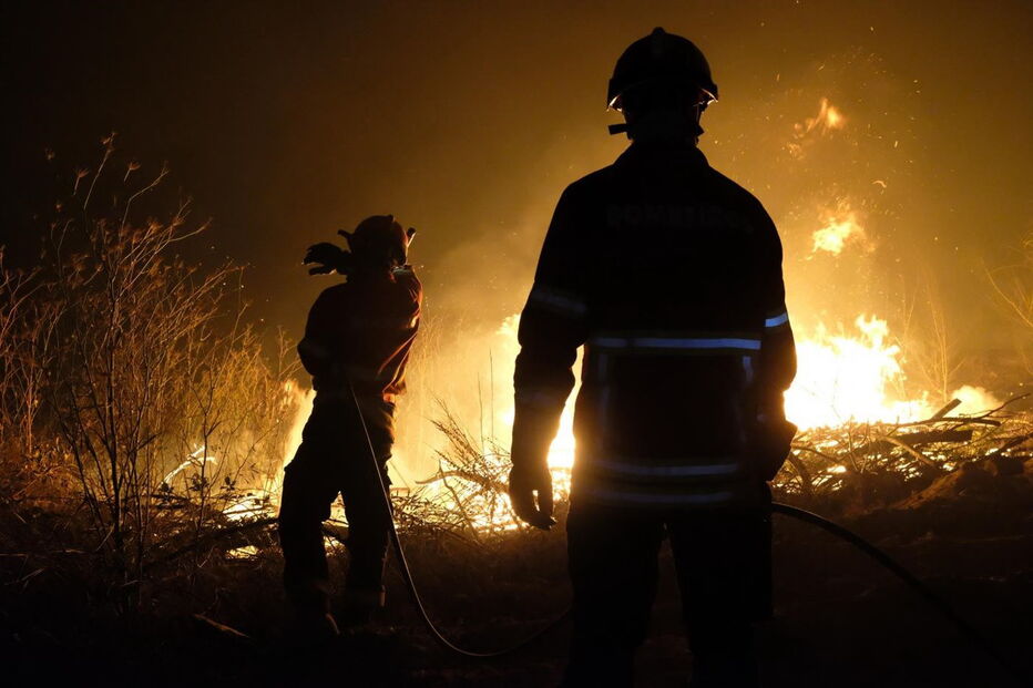 O inferno das chamas que está a devastar Portugal
