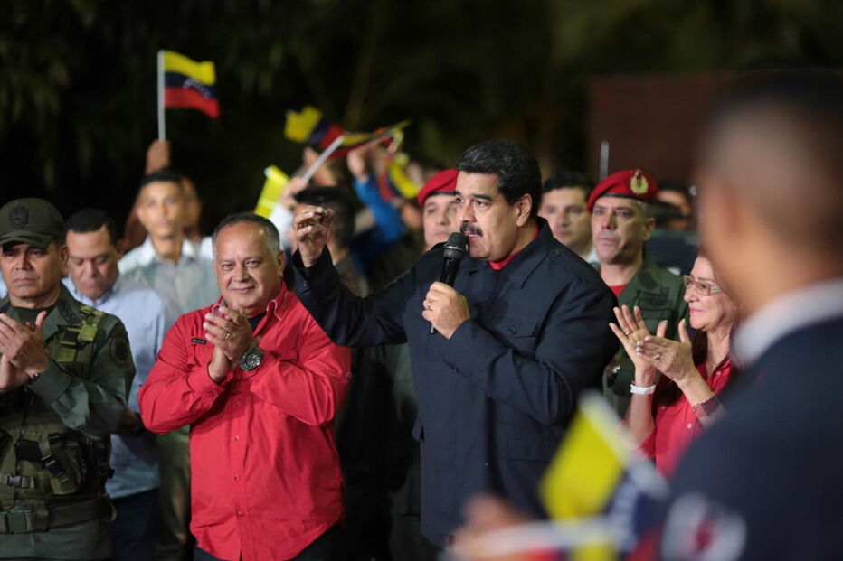 O Presidente da Venezuela, Nicolás Maduro