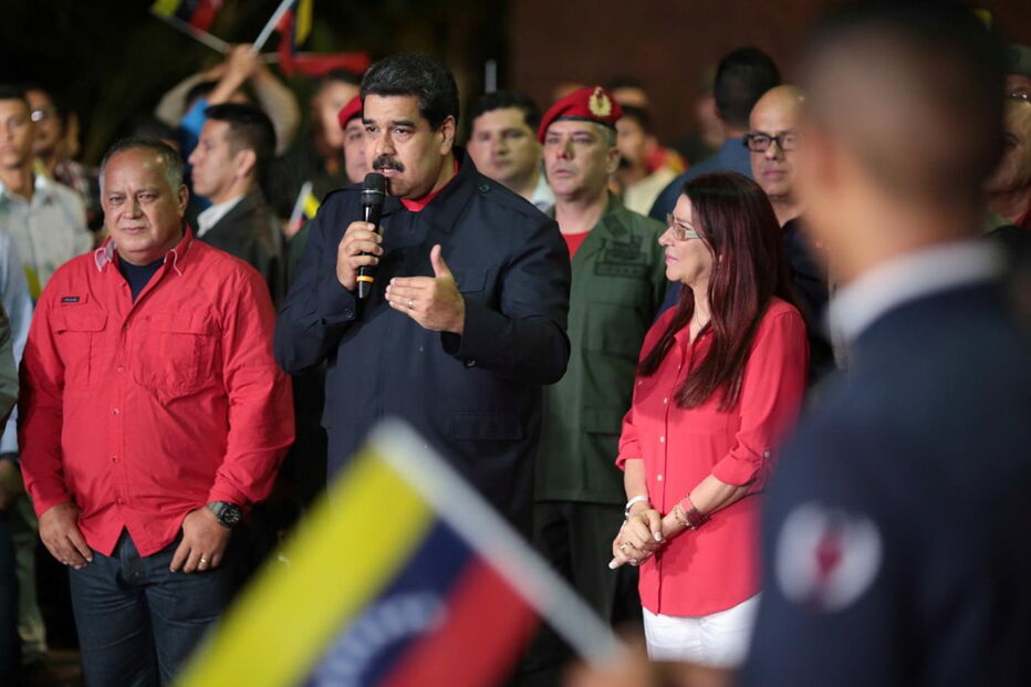 O Presidente da Venezuela, Nicolás Maduro